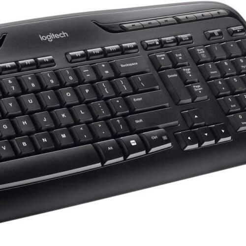 Logitech MK320 Wireless Keyboard and Mouse Combo – Black