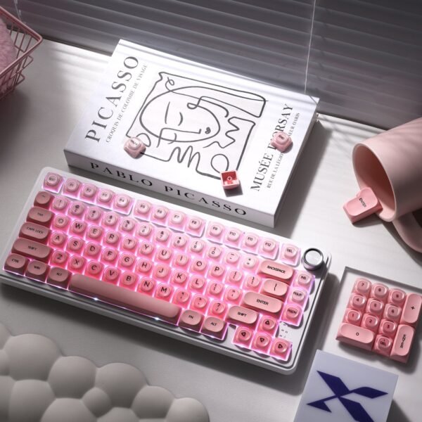 Jelly-Style Keyboard Keycaps
