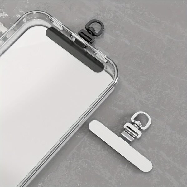360° Rotating Stainless Steel Phone Lanyard Connectors