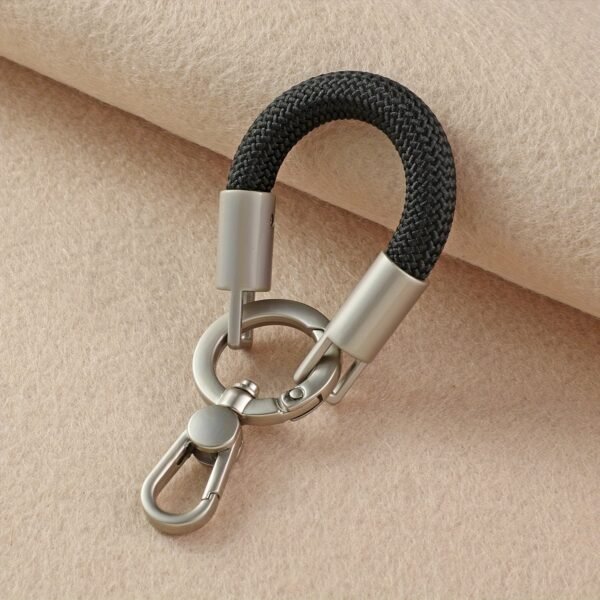 360° Rotating Finger Strap – Black