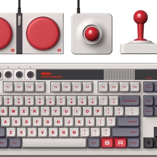 8BitDo Retro Mechanical Keyboard with Joystick – N Edition