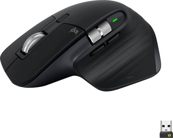 Logitech MX Master 3S Wireless Mouse (USB-A) – Black