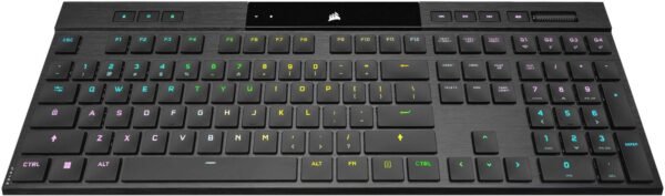 CORSAIR K100 AIR Wireless RGB Mechanical Keyboard – Black