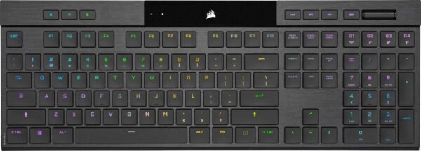 CORSAIR K100 AIR Wireless RGB Mechanical Keyboard – Black