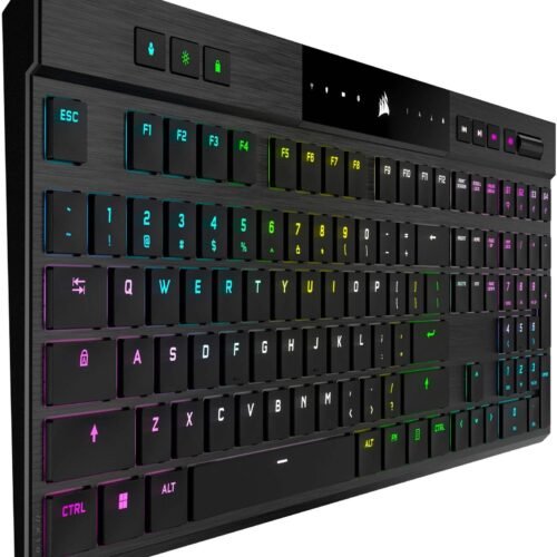 CORSAIR K100 AIR Wireless RGB Mechanical Keyboard – Black