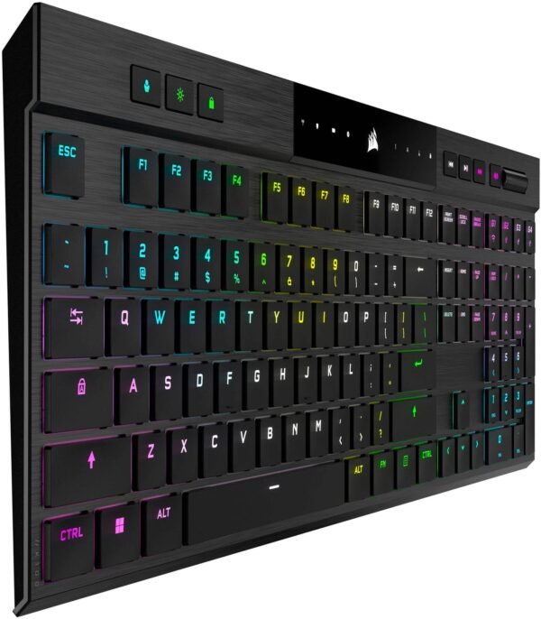 CORSAIR K100 AIR Wireless RGB Mechanical Keyboard – Black