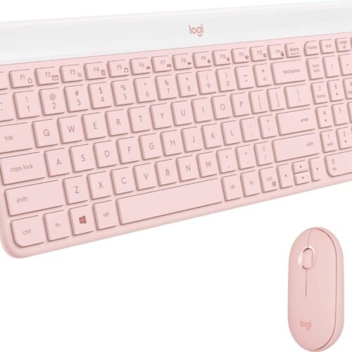 Logitech MK470 Wireless Keyboard and Mouse Combo – Rose
