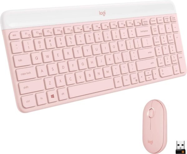 Logitech MK470 Wireless Keyboard and Mouse Combo – Rose
