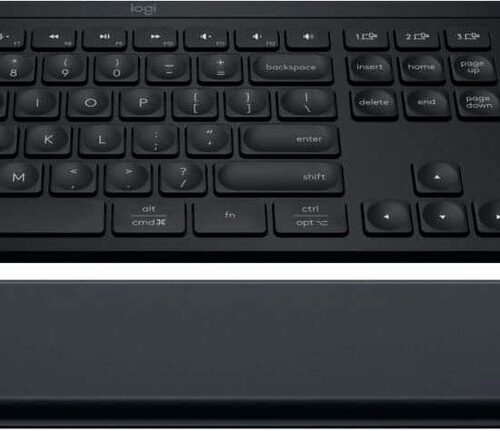 Logitech MX Keys S Combo Wireless Keyboard and Mouse – Black