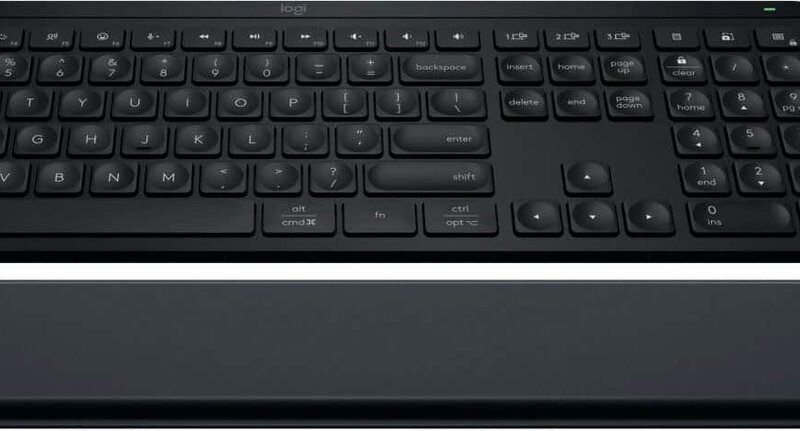 Logitech MX Keys S Combo Wireless Keyboard and Mouse – Black
