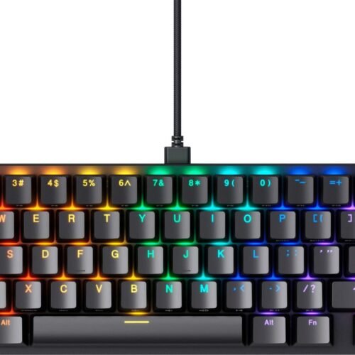 Glorious GMMK 2 65% Wired Mechanical Gaming Keyboard – Black