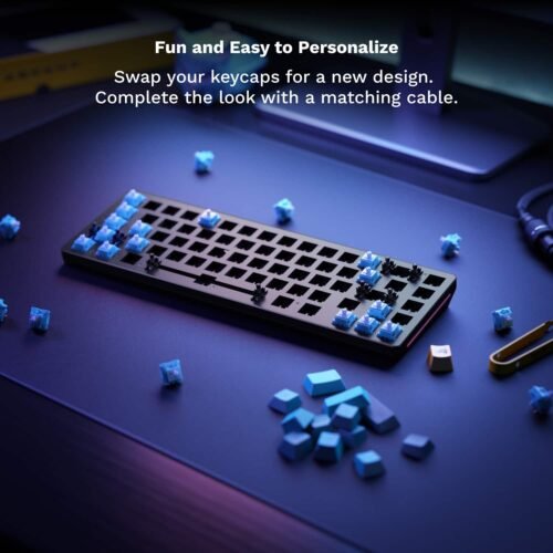 Glorious GMMK 2 65% Wired Mechanical Gaming Keyboard – Black