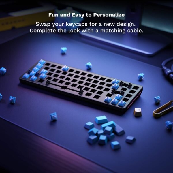 Glorious GMMK 2 65% Wired Mechanical Gaming Keyboard – Black