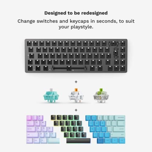 Glorious GMMK 2 65% Wired Mechanical Gaming Keyboard – Black