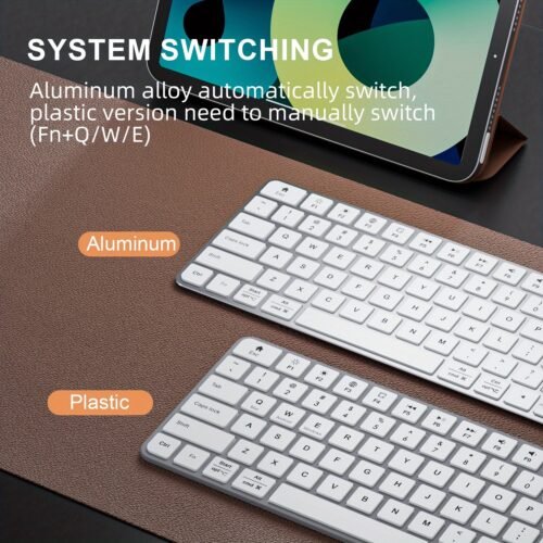 Compact Rechargeable Wireless Keyboard
