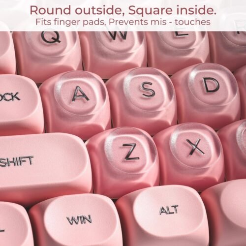 Jelly-Style Keyboard Keycaps