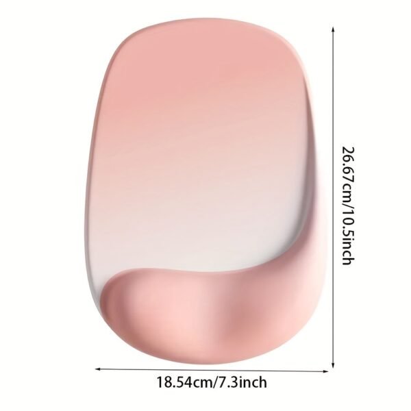 Ergonomic Lycra Mouse Pad with Gel Wrist Support