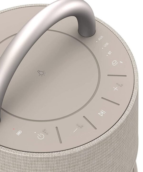 Portable Bluetooth Speaker – Beige