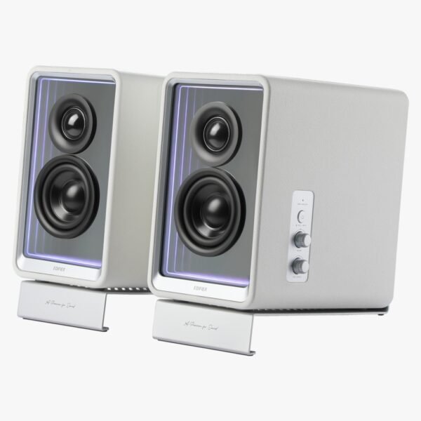 Edifier QR65 Desktop Active Speakers with 65W GaN Fast Charger
