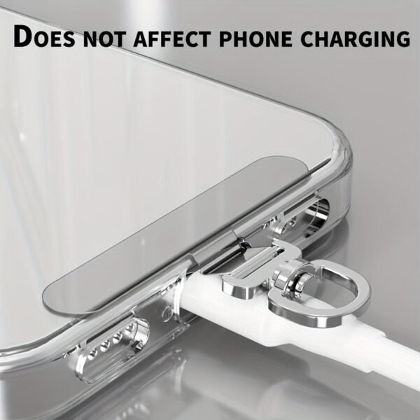 360° Rotating Stainless Steel Phone Lanyard Connectors