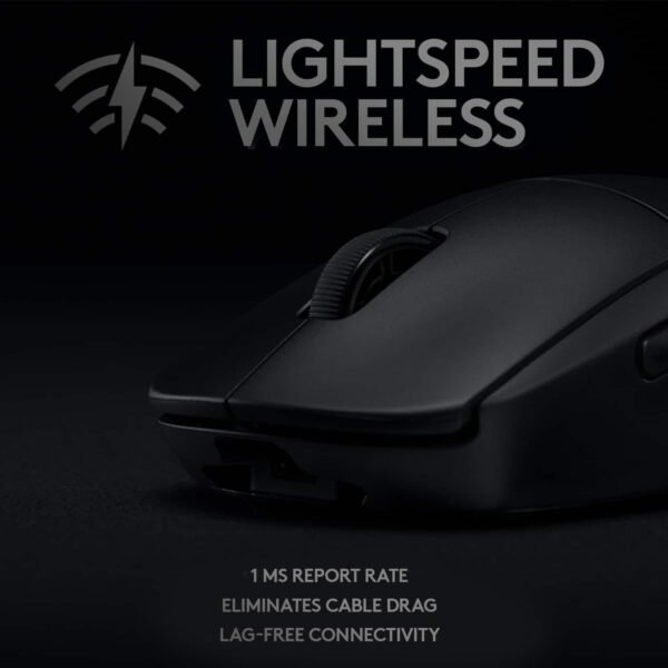 Logitech PRO Wireless RGB Gaming Mouse – Black