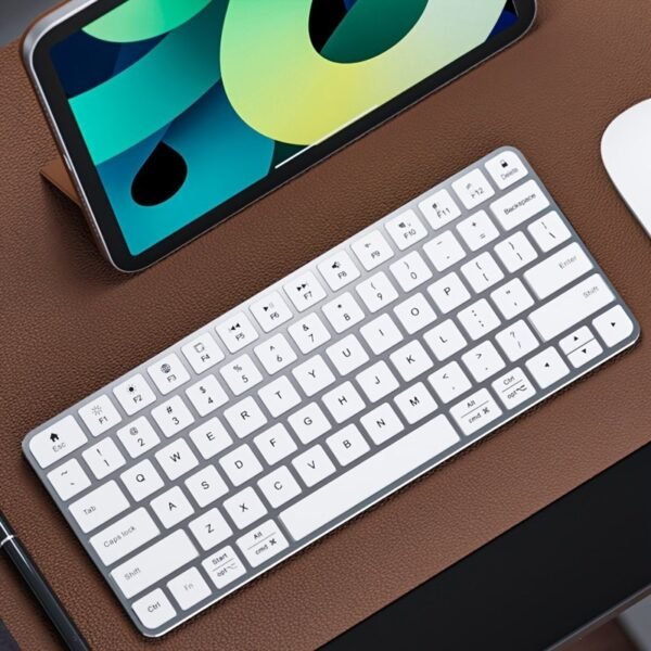 Compact Rechargeable Wireless Keyboard