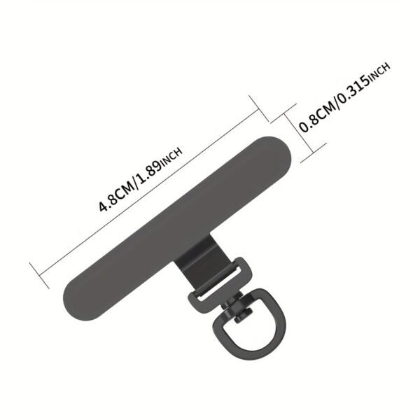 360° Rotating Stainless Steel Phone Lanyard Connectors