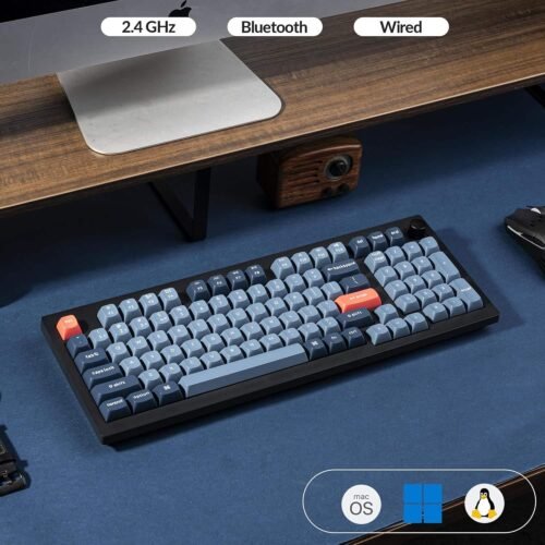 Keychron V5 Max 96% Wireless RGB Mechanical Keyboard – Black