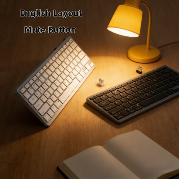 Dual-Mode Wireless Keyboard – English Layout